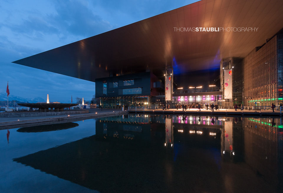 das Kultur- und Kongresszentrum Luzern