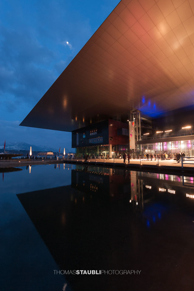 das Kultur- und Kongresszentrum Luzern