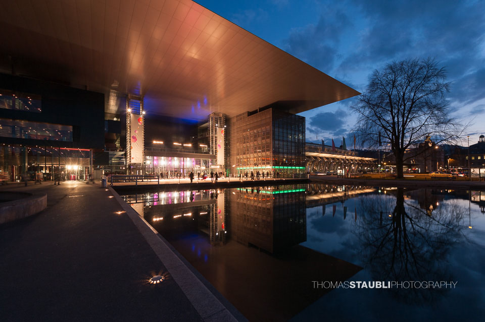 das Kultur- und Kongresszentrum Luzern