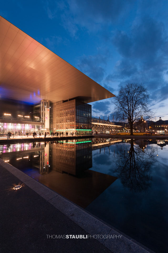 das Kultur- und Kongresszentrum Luzern