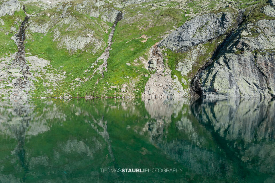 Spiegelung im Obersee im Leutschachtal
