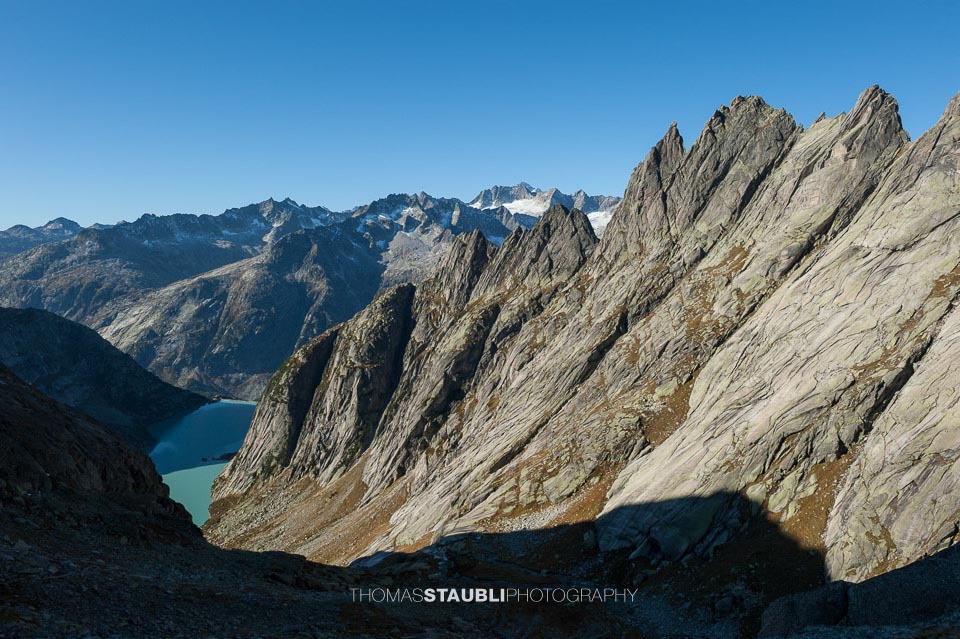 Blick von der Gelmerhütte