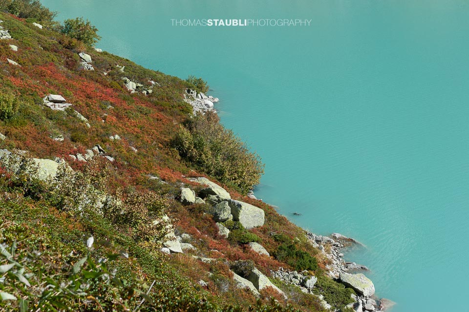 Der türkis schimmernde Gelmersee