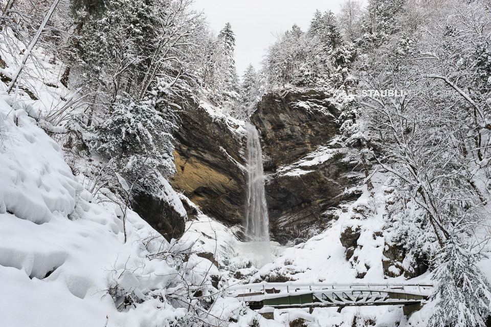 Berschnerfall im Winter