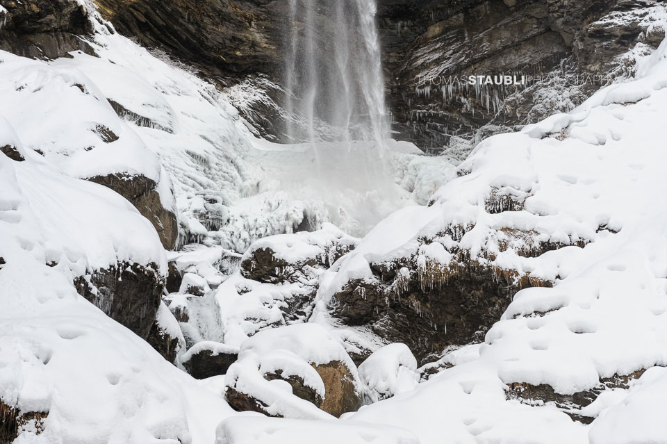 Berschnerfall im Winter