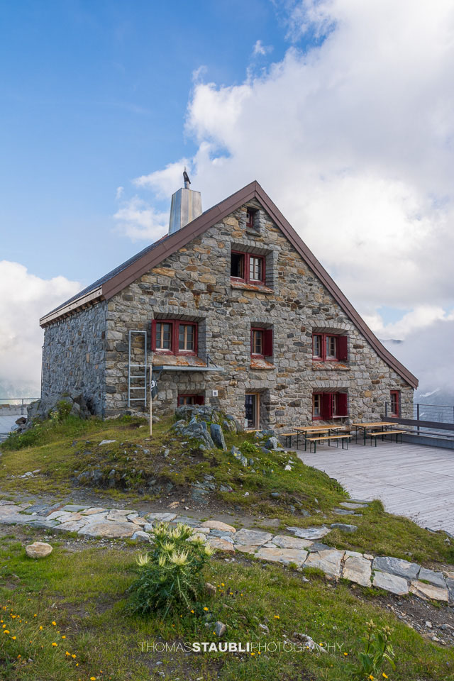 Rotondohütte im Witenwasserental