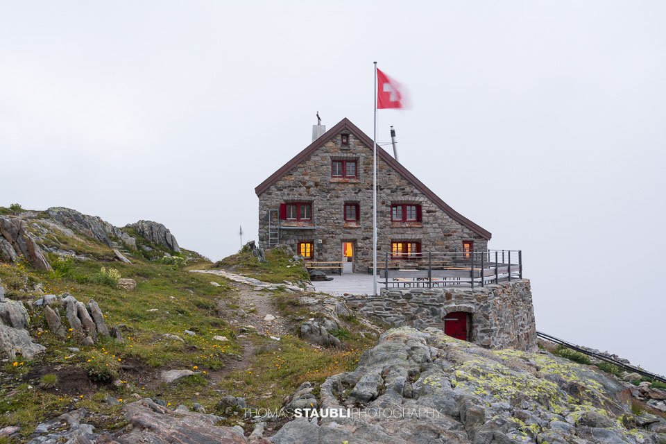 Nebel auf der Rotondohütte