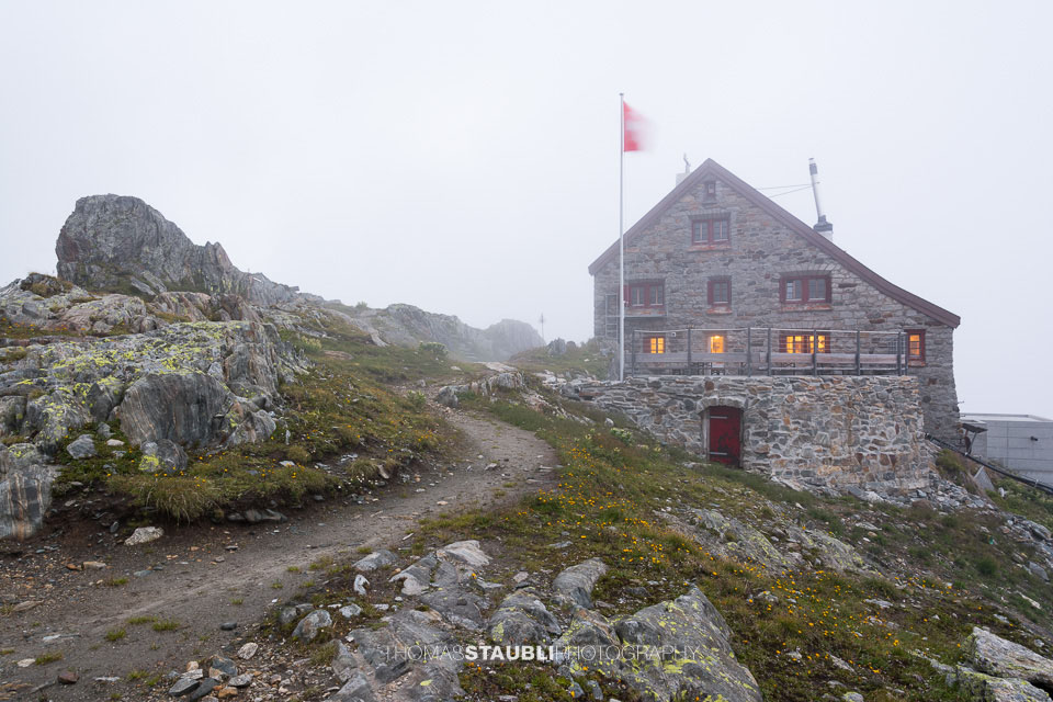Nebel auf der Rotondohütte