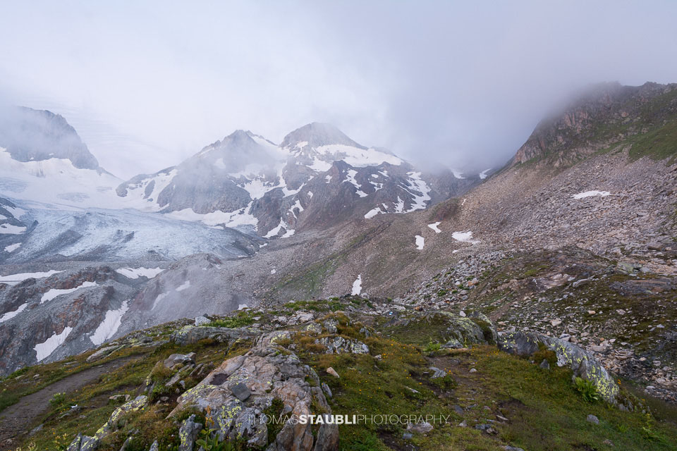 Blick zum Witenwasserengletscher
