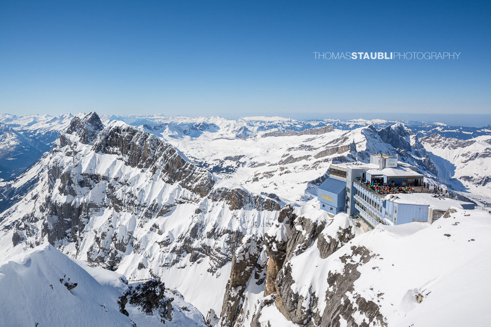 Panorama-Restaurant auf dem Titlis