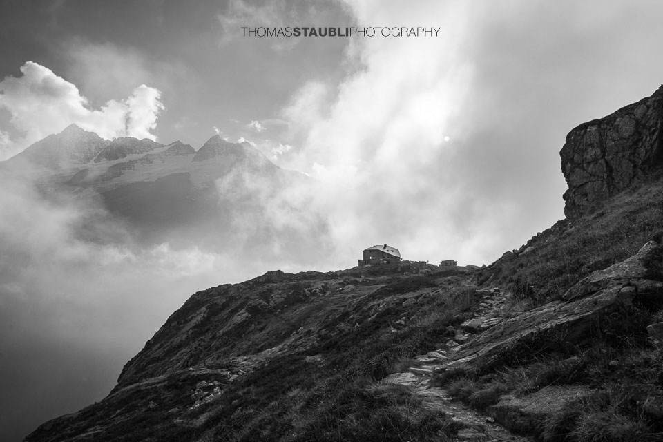 Nebel und Sonne im Wechsel