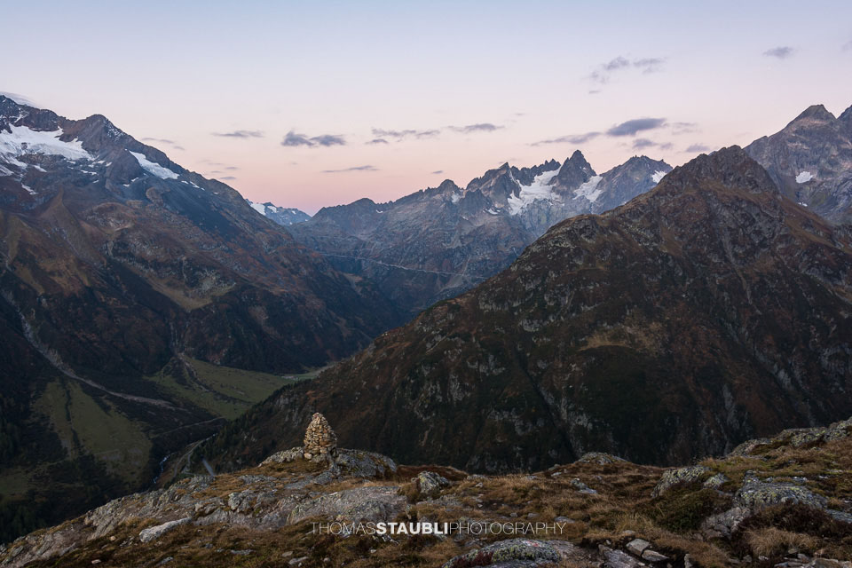 Blick von der Sewenhütte
