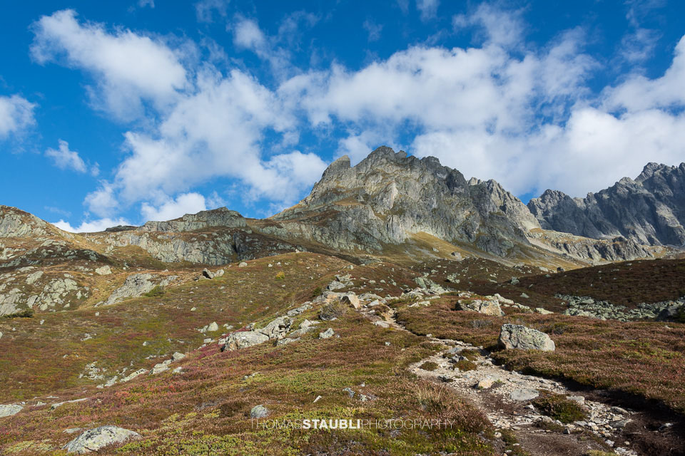 auf dem Weg zur Sewenhütte
