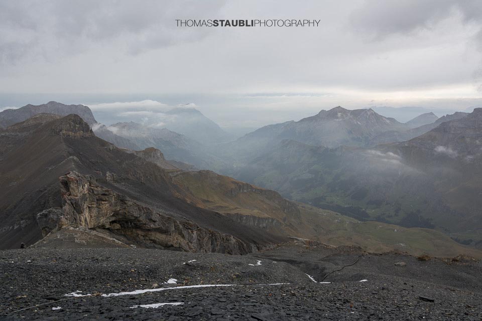 Morgenstimmung auf der Blüemlisalphütte