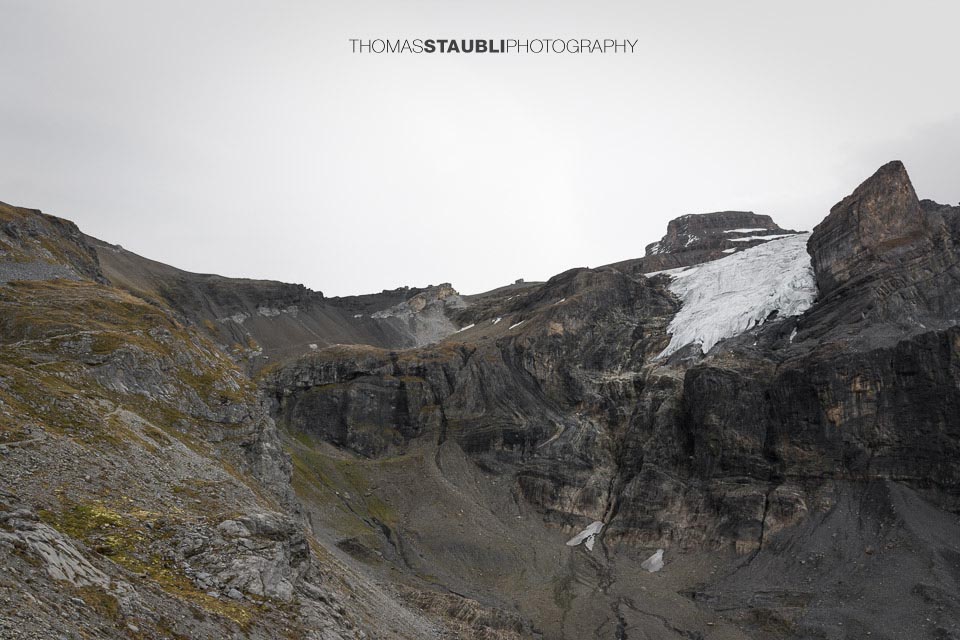 Blick zur Blüemlisalphütte