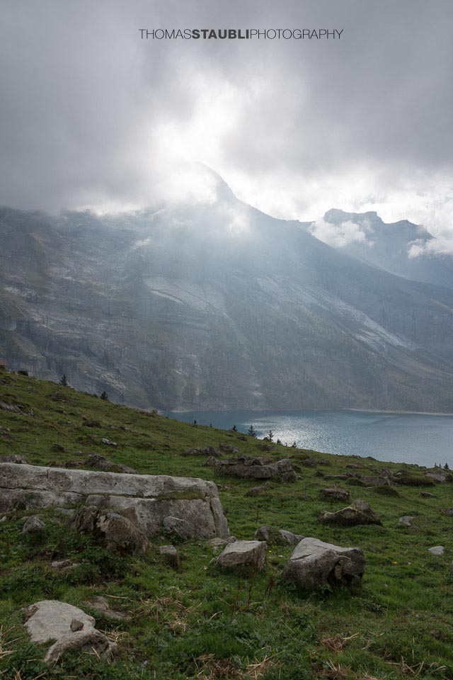 Blick zum Oeschinensee