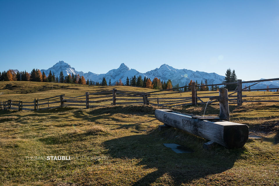 Herbst auf der Wiesner Alp