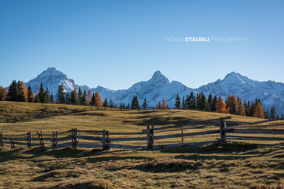 Herbst auf der Wiesner Alp