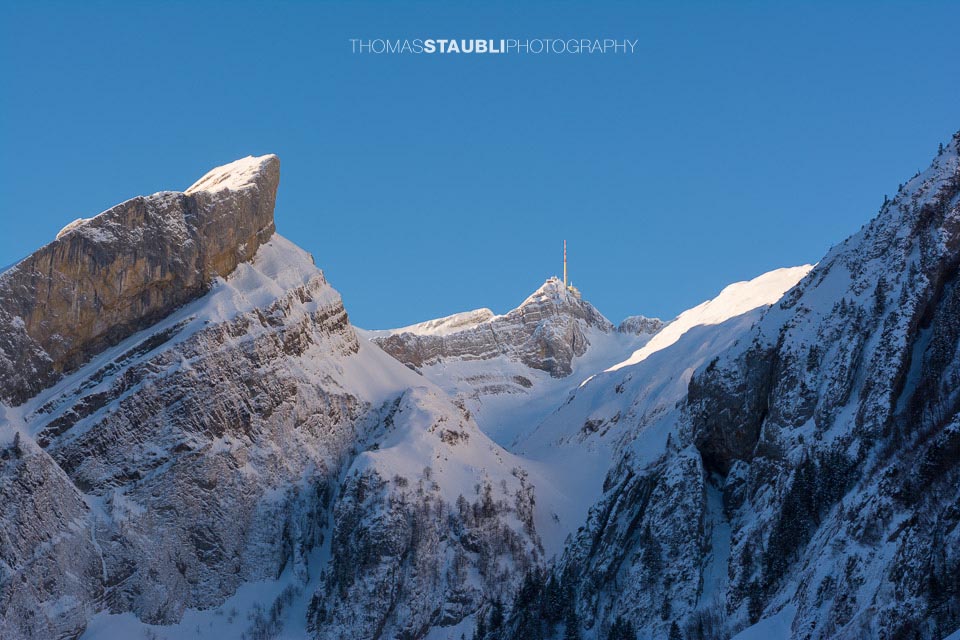 Der Säntis im Alpstein