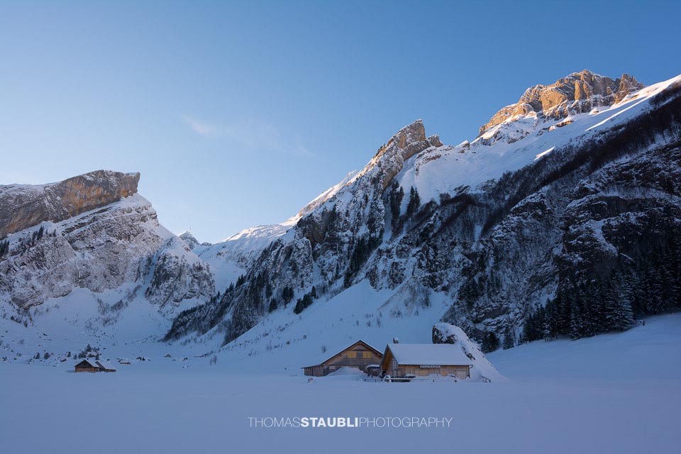 letzte Sonnenstrahlen über dem Alpstein