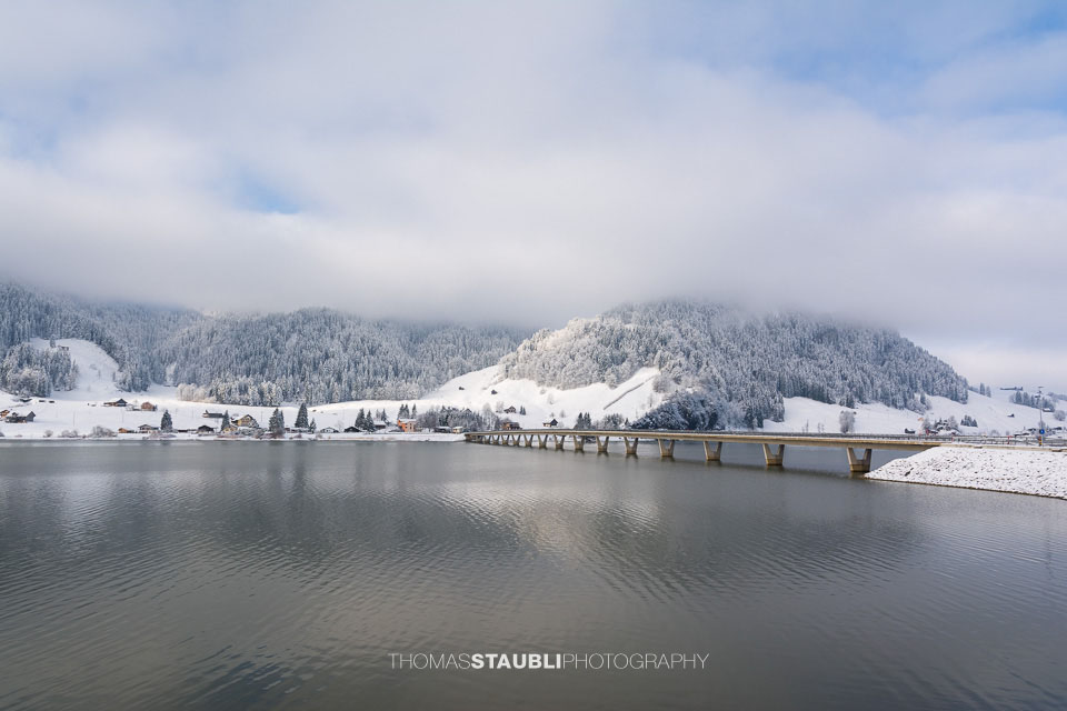 Winter am Sihlsee