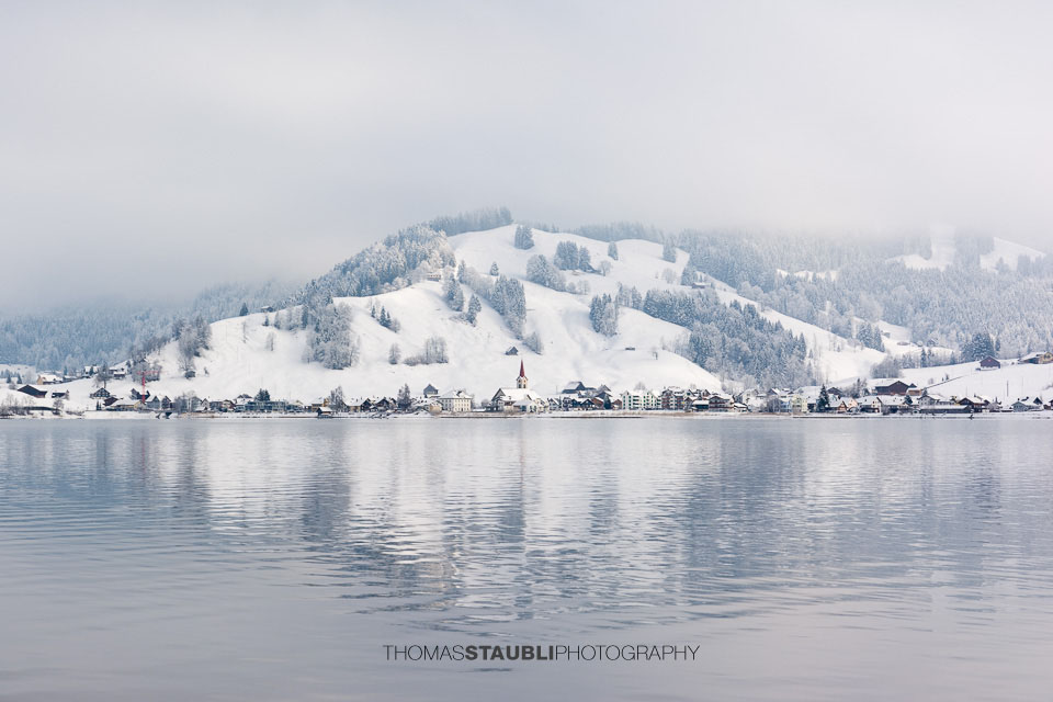 Winter am Sihlsee
