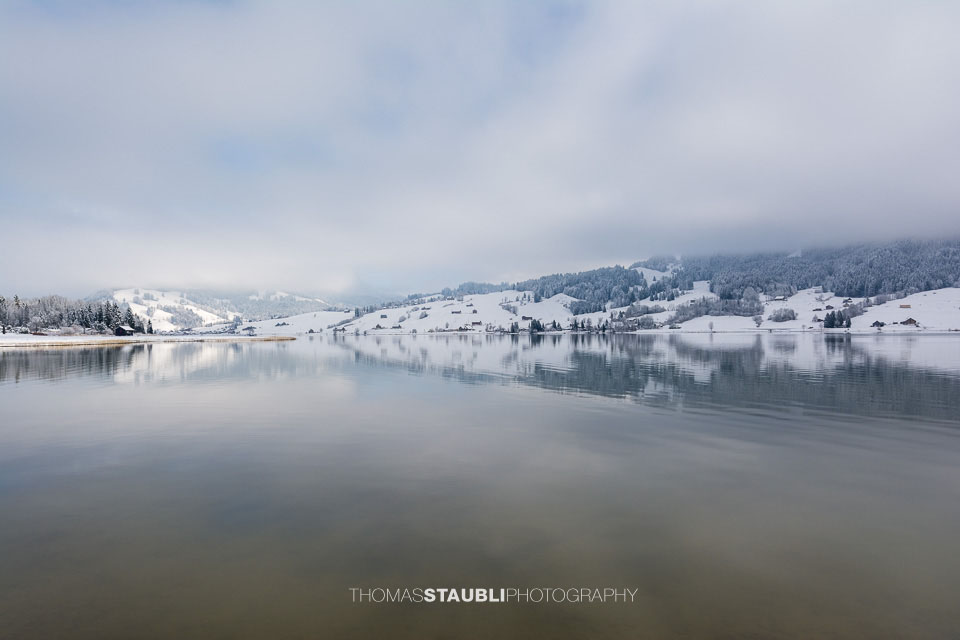 Winter am Sihlsee