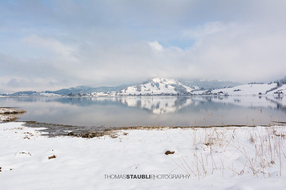 Winter am Sihlsee