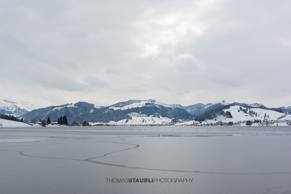 Winter am Sihlsee