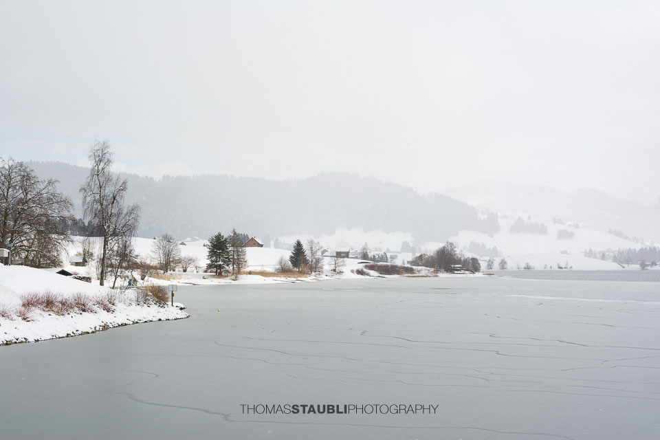Winter am Sihlsee
