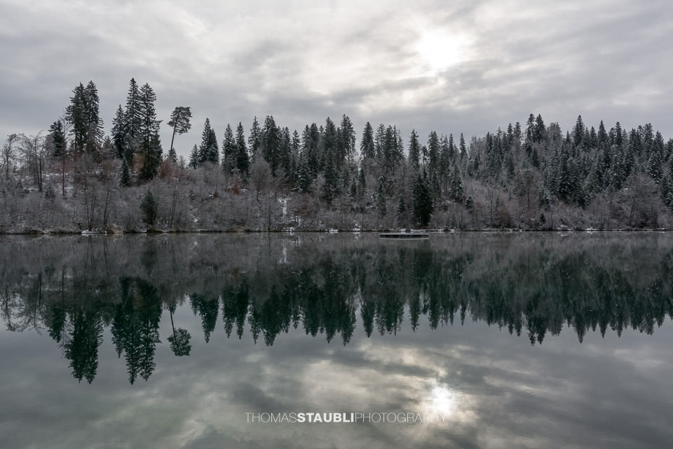 Winter am Crestasee