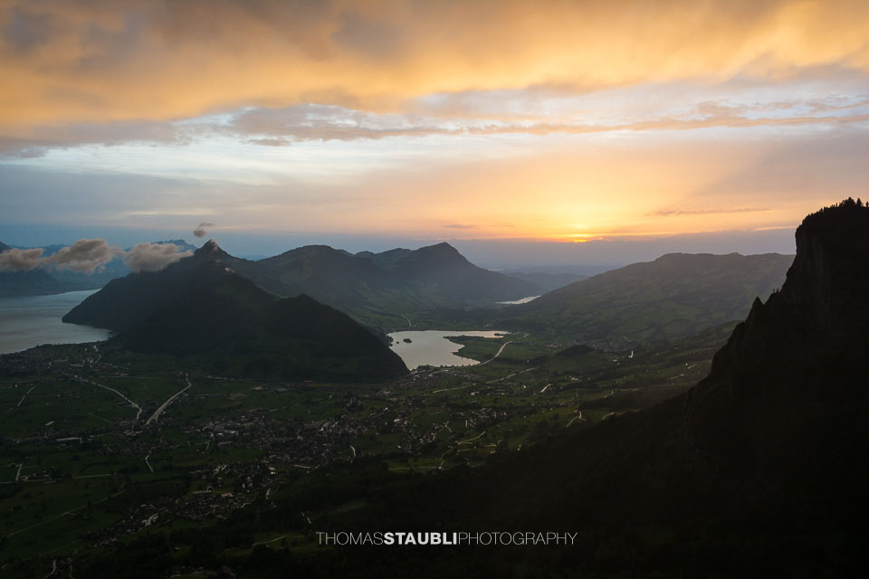 Stimmung nach einem Gewitter über der Zentralschweiz