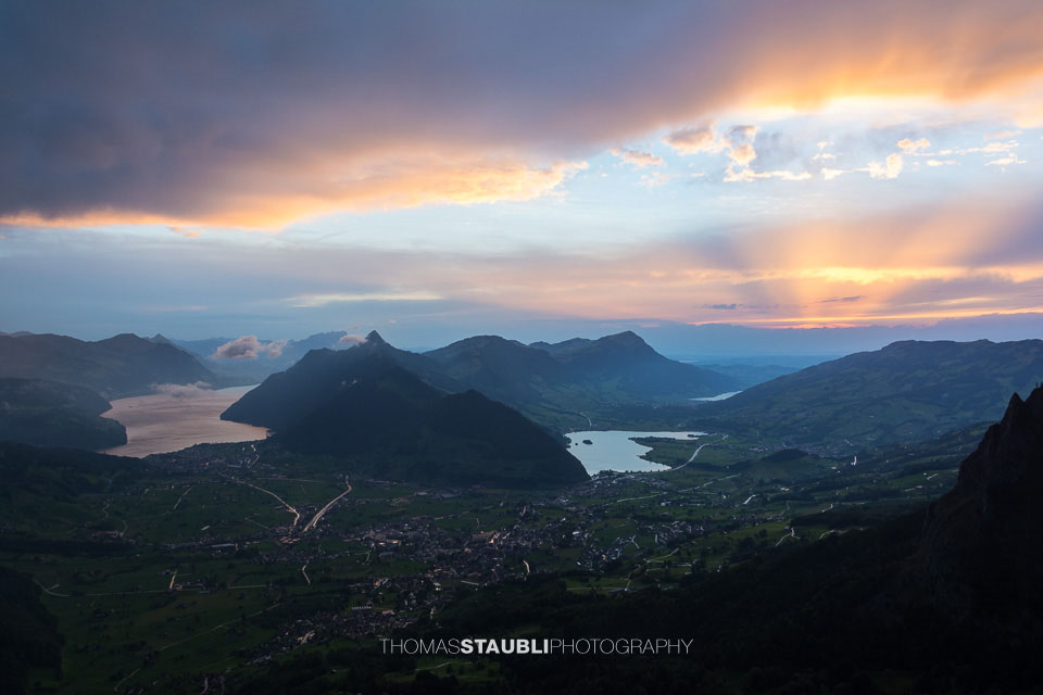 Stimmung nach einem Gewitter über der Zentralschweiz