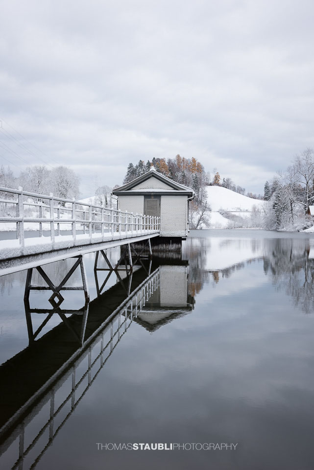 Winter am Wenigerweier