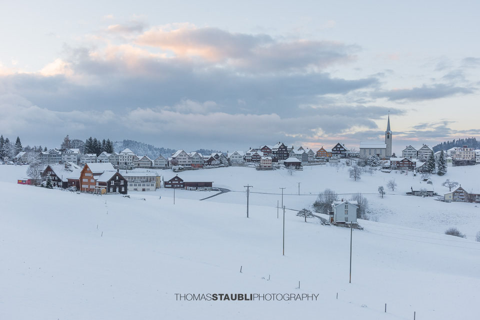 Schwellbrunn im Winterkleid