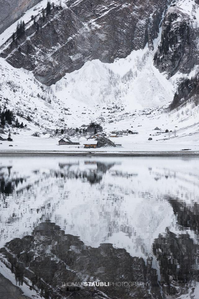 Spiegelung der Seealp
