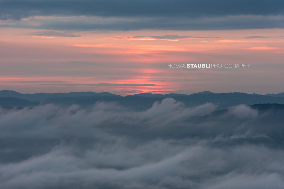 Blick vom Aussichtsturm Albis-Hochwacht