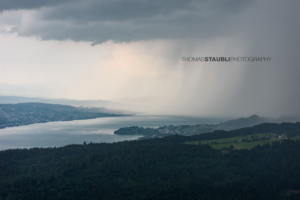 Blick vom Aussichtsturm Albis-Hochwacht