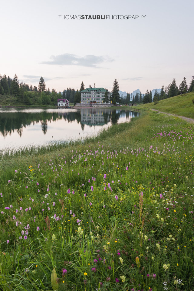 Das Berghotel Seebenalp am Seebensee