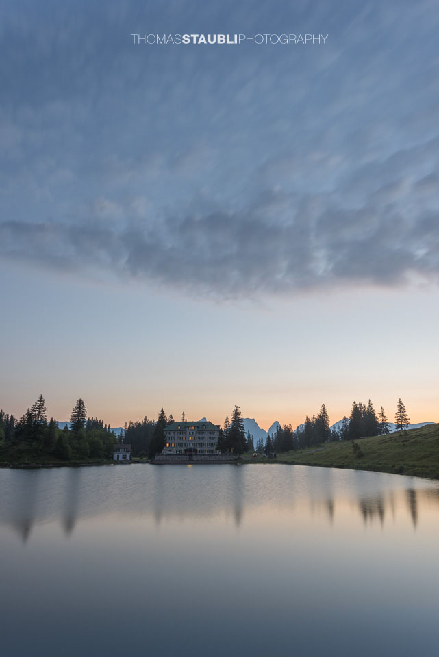 Das Berghotel Seebenalp am Seebensee