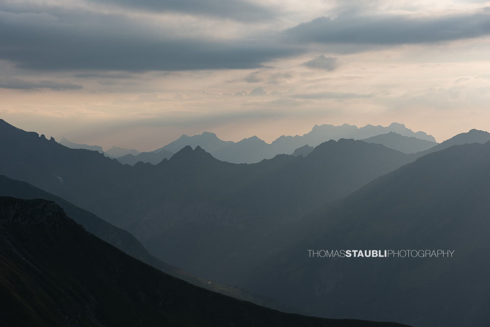 Gewitterstimmung über dem Sarganserland