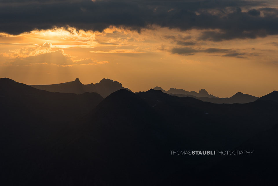 Gewitterstimmung über dem Sarganserland
