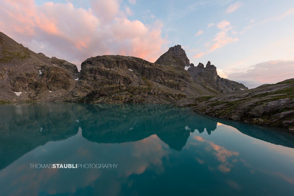 Abendrot über dem Schottensee
