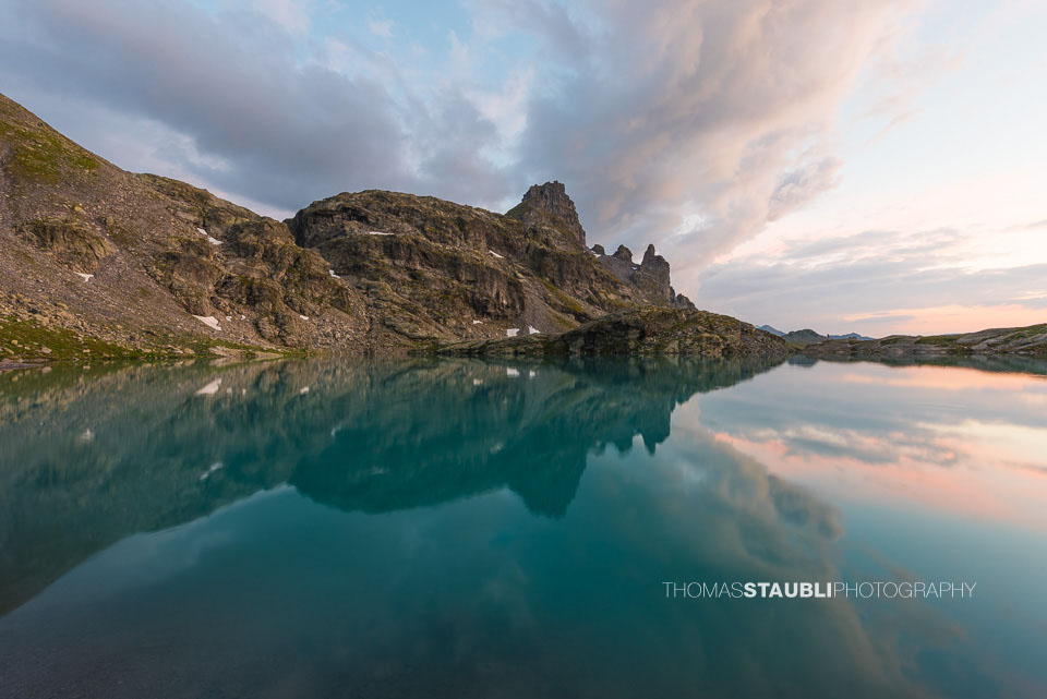 Wasserspiegelung im Schottensee