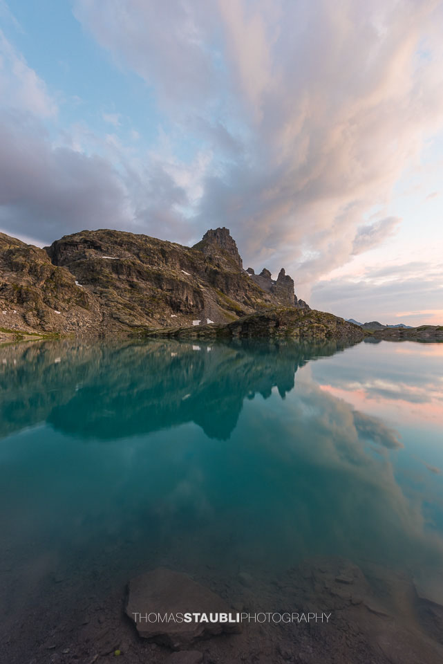 Wasserspiegelung im Schottensee