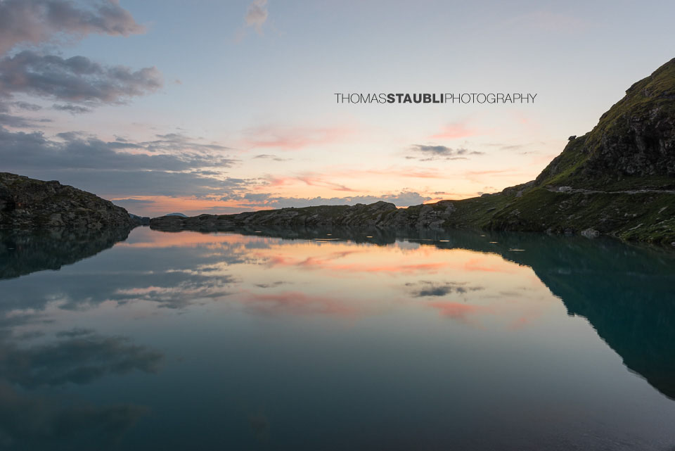 Abendstimmung über dem Schottensee