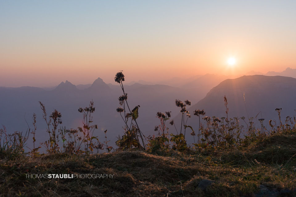Blick vom Niderbauen Chulm