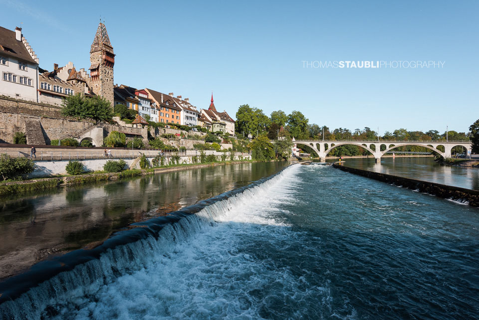 Die Reuss bei Bremgarten