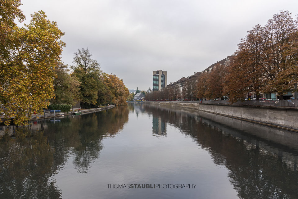 Blick zum Marriott Hotel