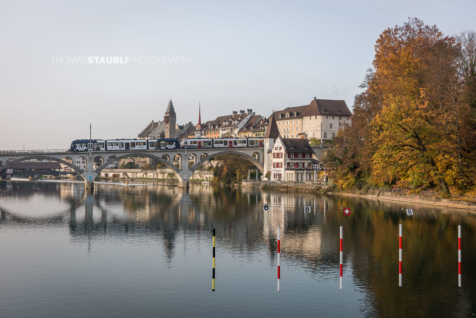 Reuss und Altstadt von Bremgarten